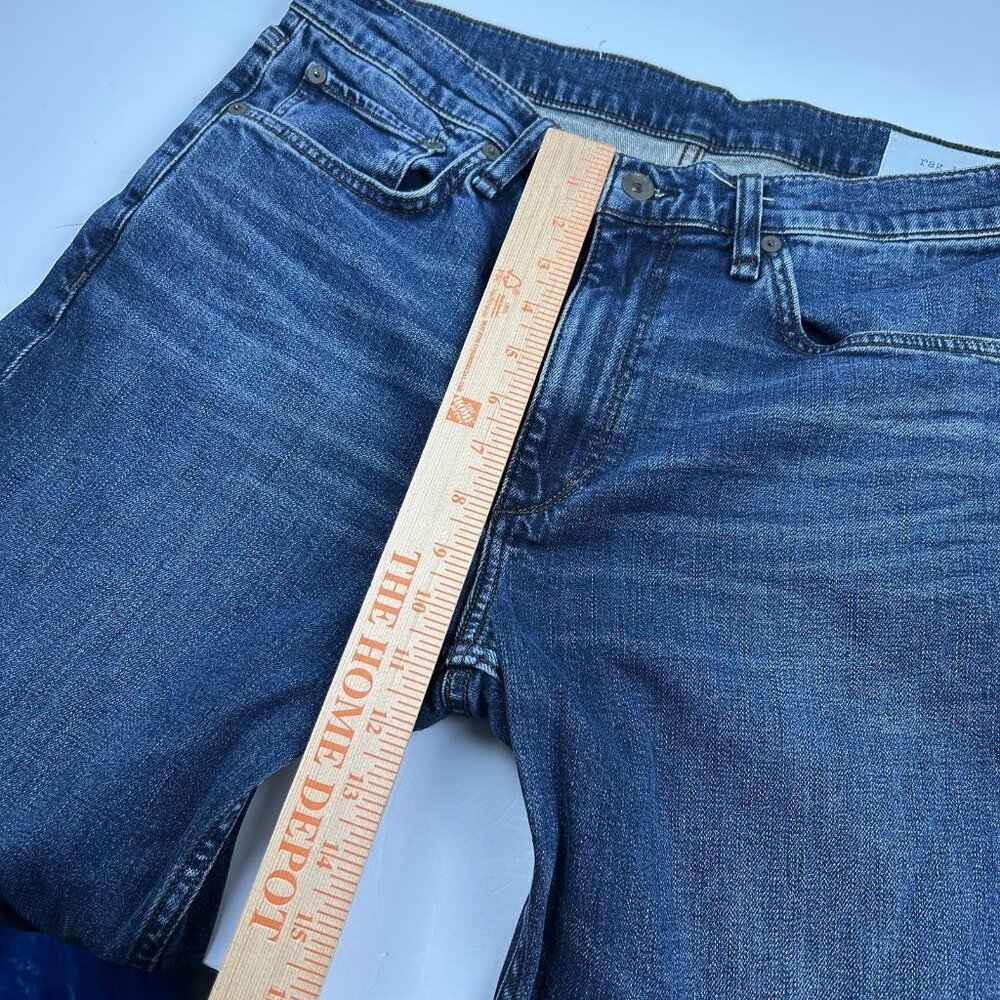 Y2K Levi's 569 Jeans Denim Pants Loose Straight Size 42x32  Dark Wash NWT Baggy - Picture 6 of 16